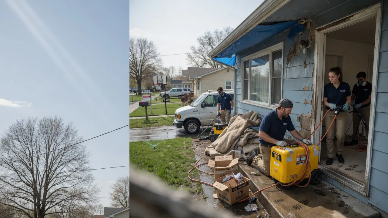 Basement Flood Cleanup in Ransom, KS near me